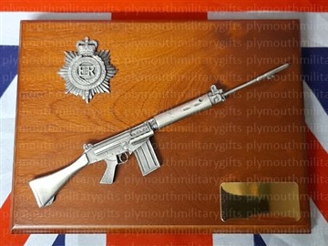RCT SLR Military Plaque